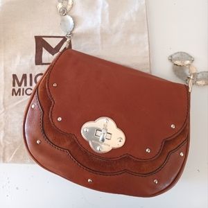 Michael Kors Southwestern Style Leather Crossbody Purse
